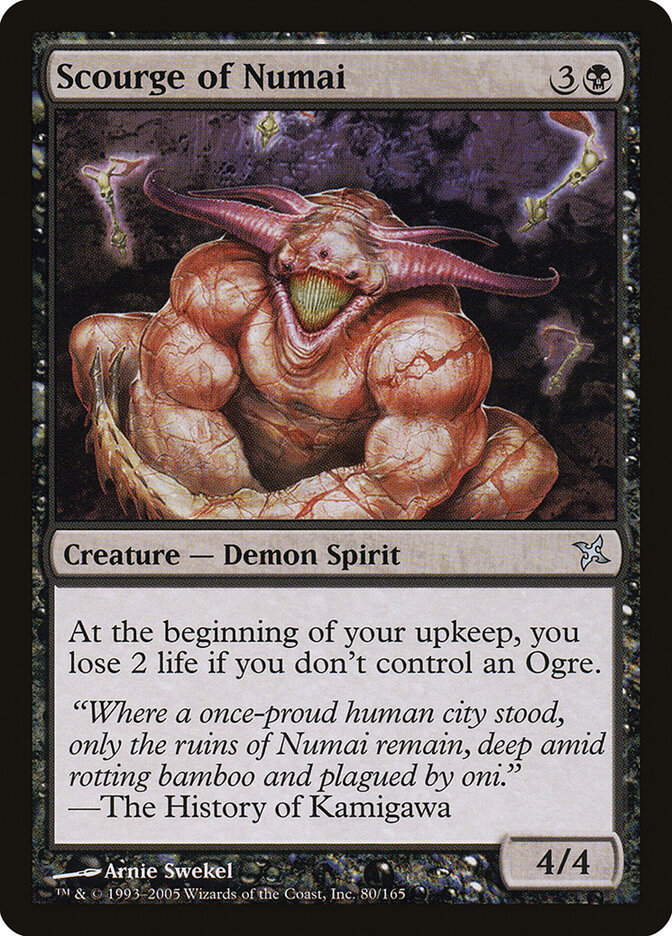 Scourge of Numai card front