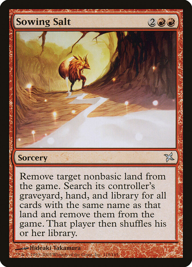 Sowing Salt card front