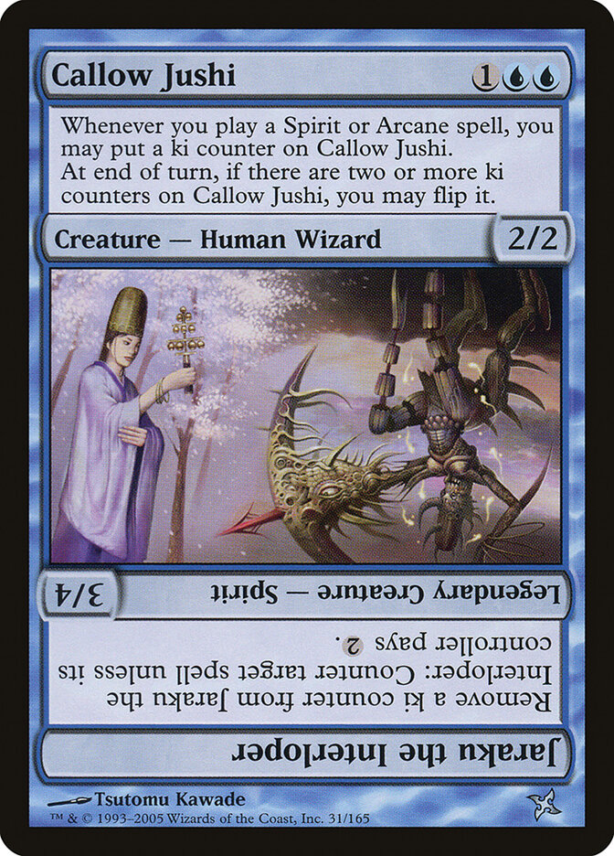 Callow Jushi card front