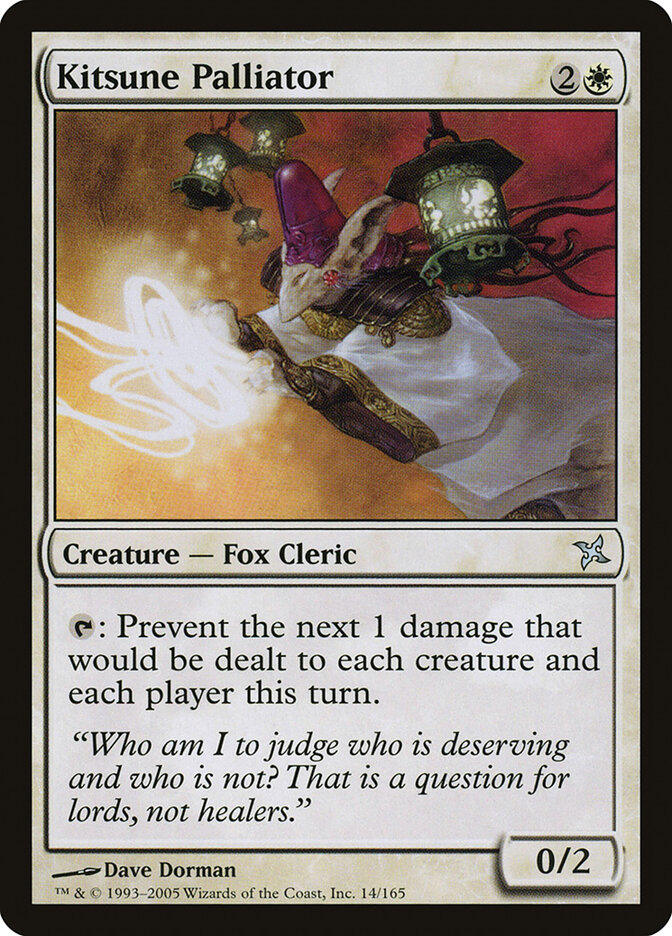 Kitsune Palliator card front