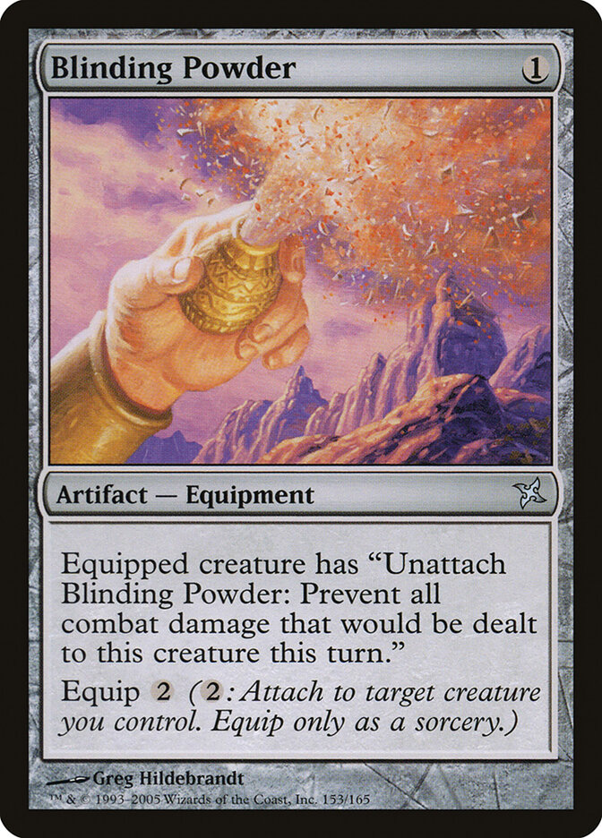 Blinding Powder card front