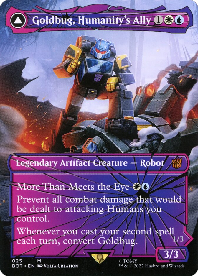 Goldbug, Humanity's Ally card front