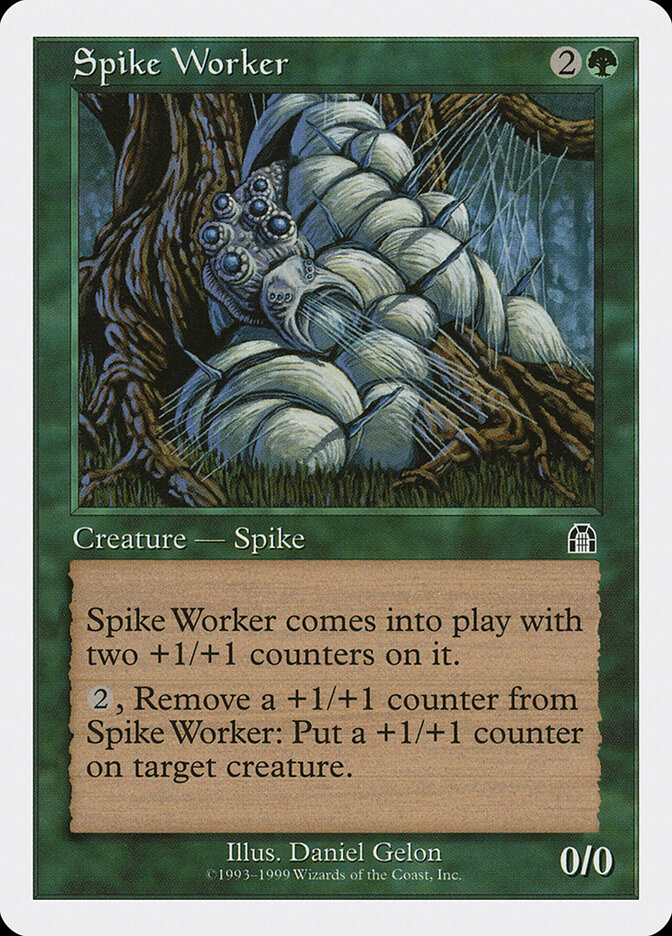 Spike Worker card front