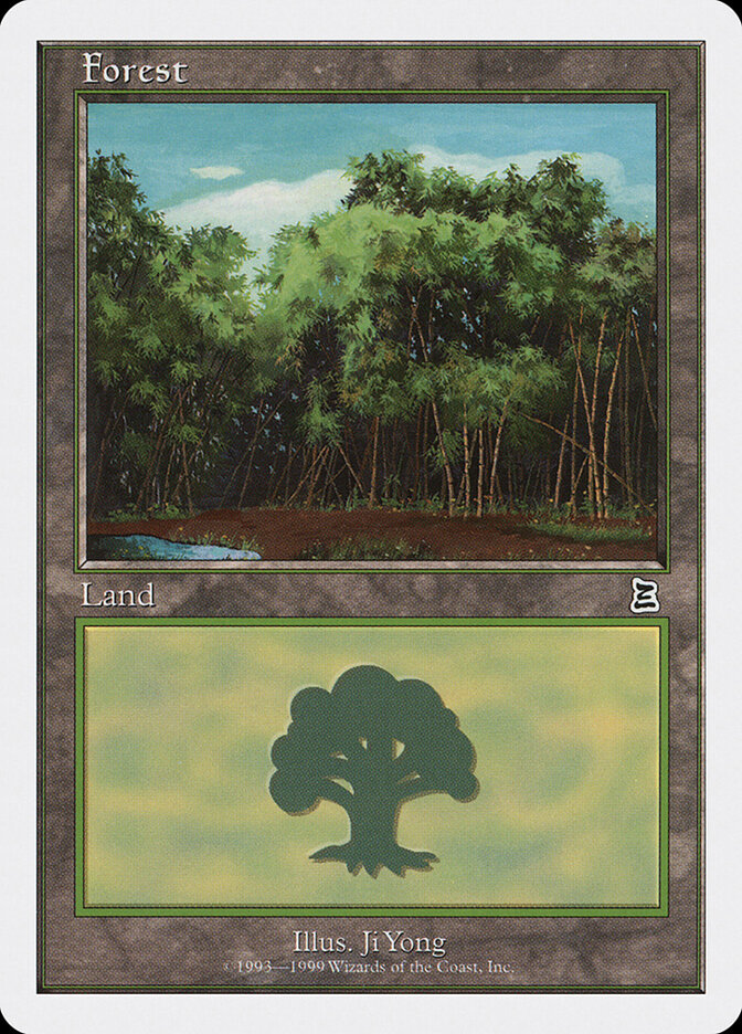 Forest card front