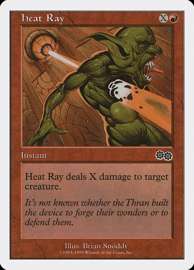 Heat Ray card front