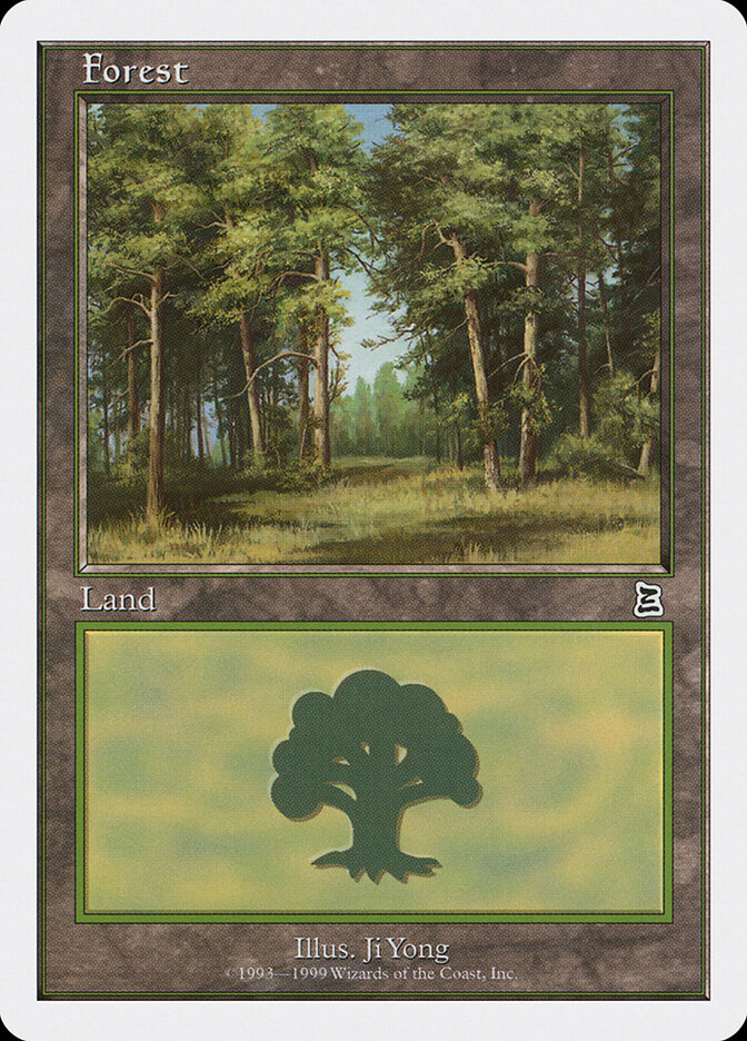 Forest card front