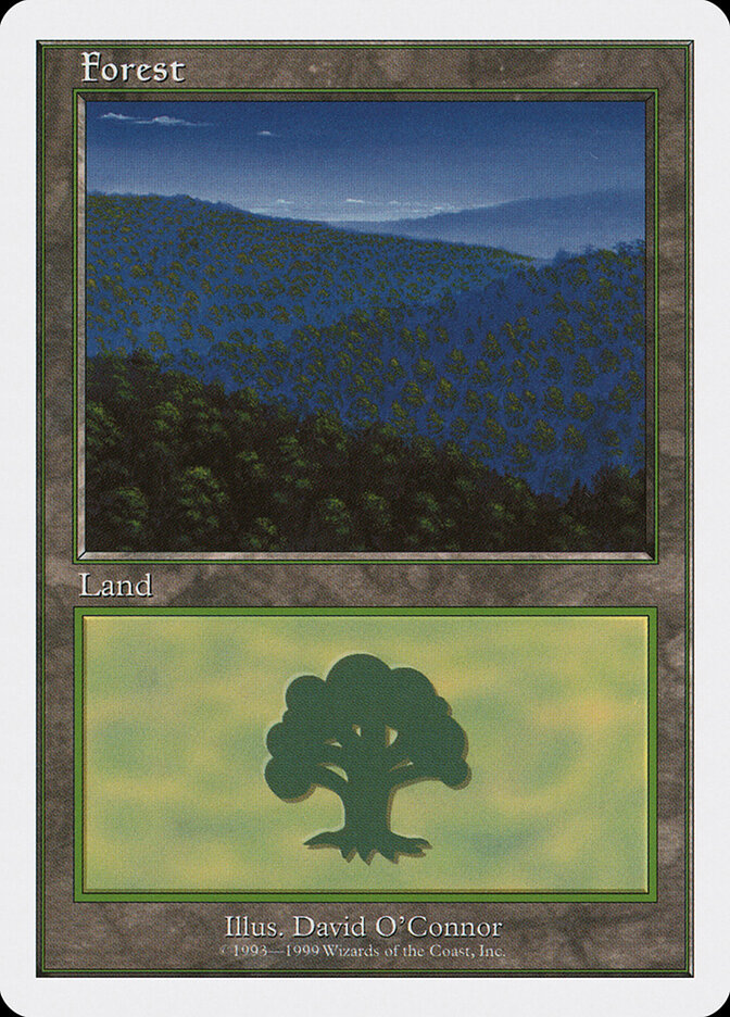 Forest card front