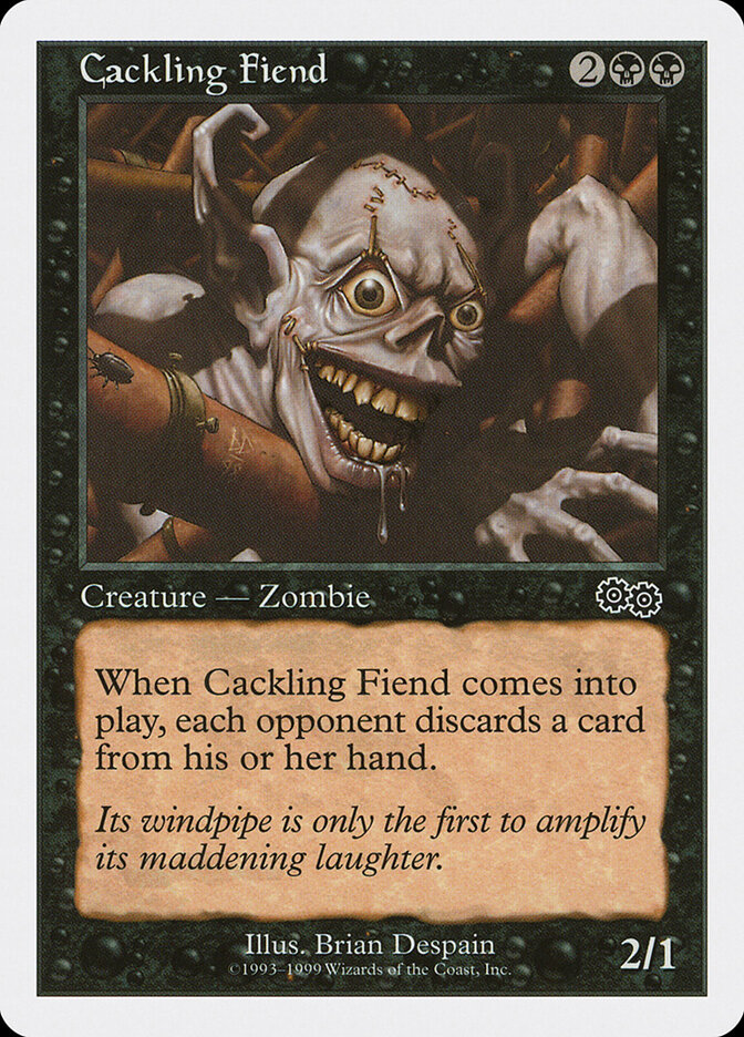 Cackling Fiend card front