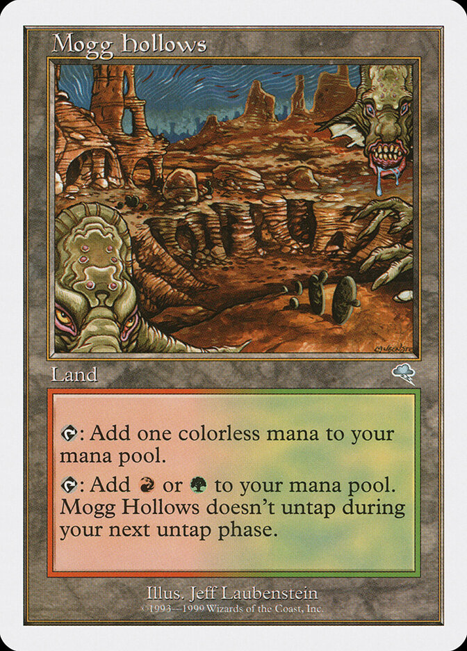 Mogg Hollows card front