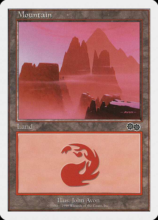 Mountain card front