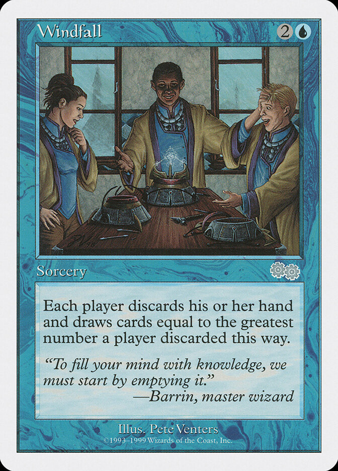 Windfall card front