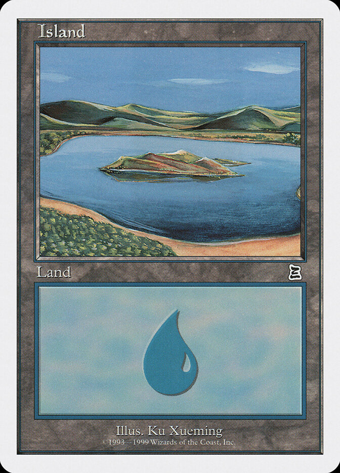 Island card front