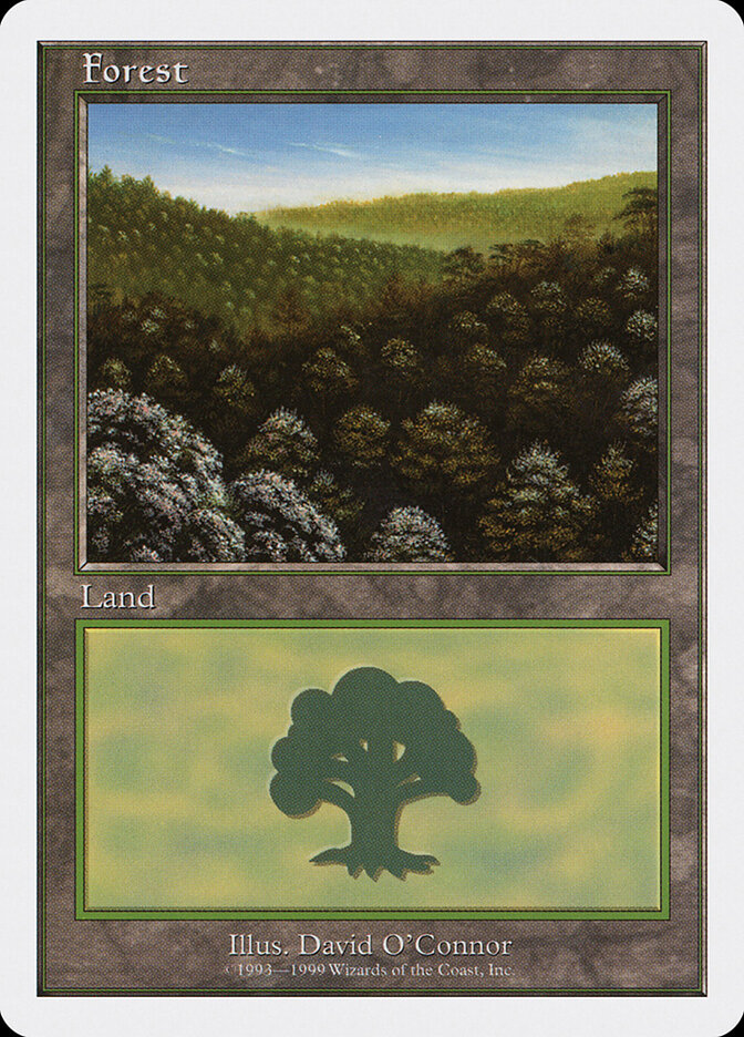 Forest card front