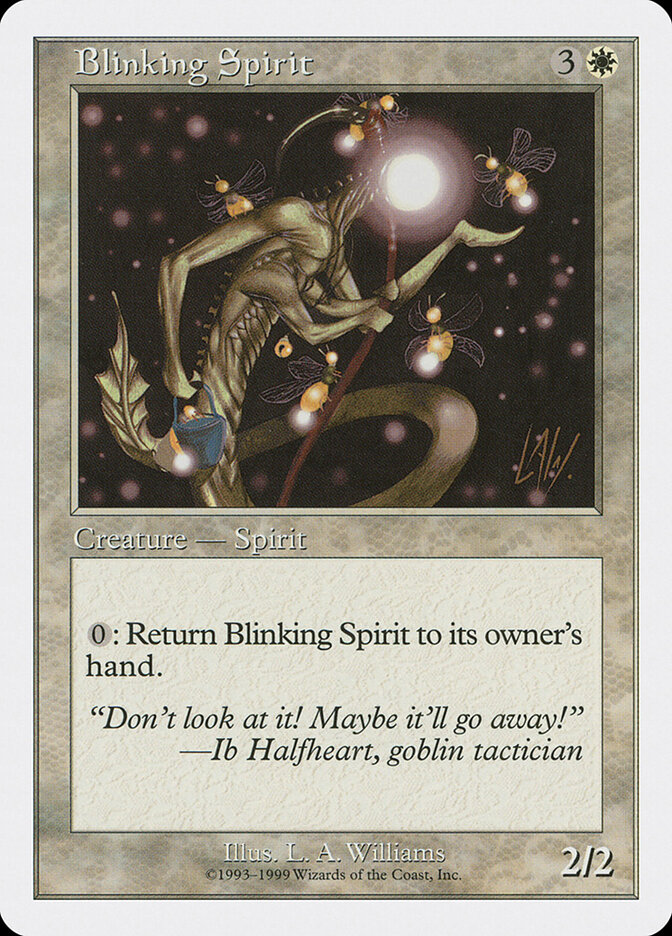 Blinking Spirit card front
