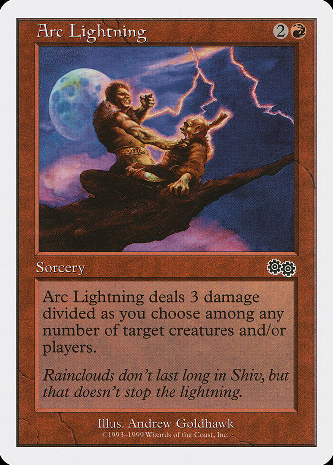 Arc Lightning card front