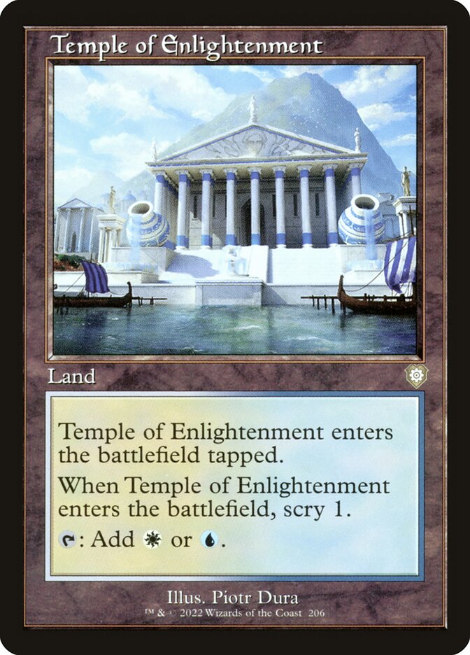Temple of Enlightenment card front