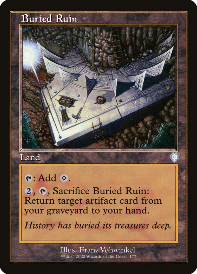 Buried Ruin card front