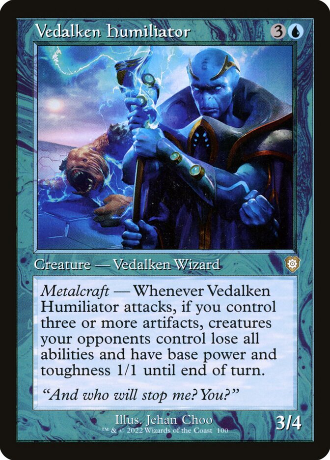 Vedalken Humiliator card front