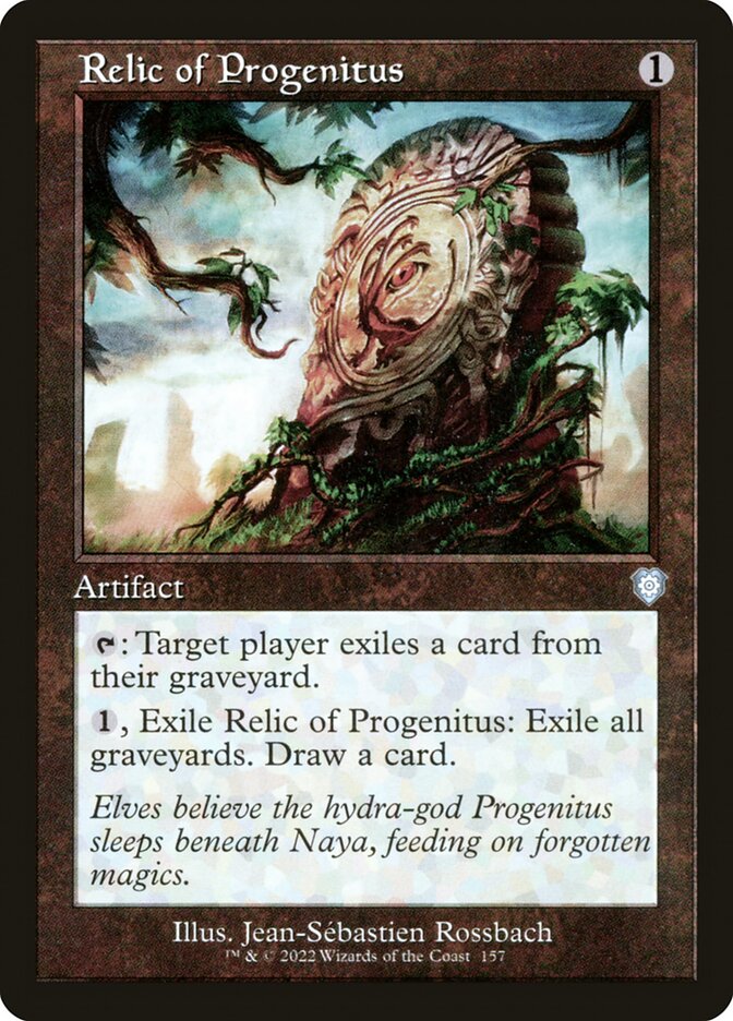 Relic of Progenitus card front