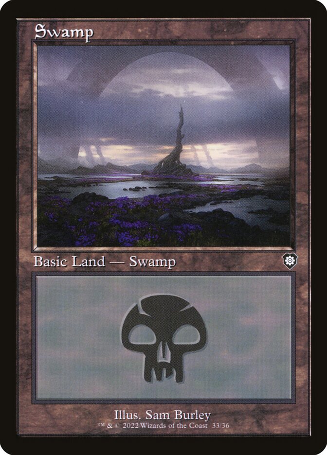 Swamp card front