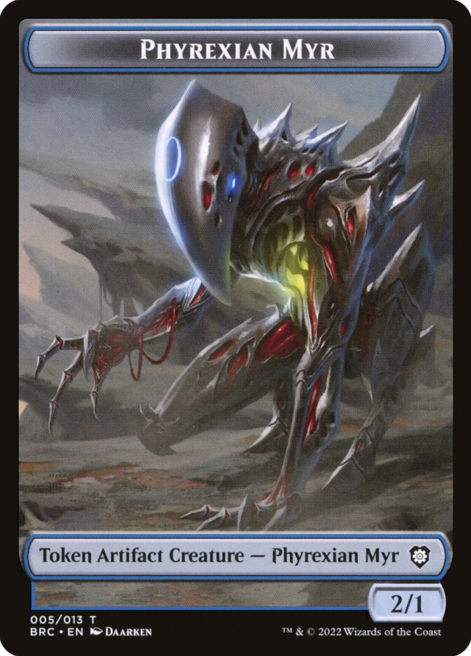 Phyrexian Myr card front