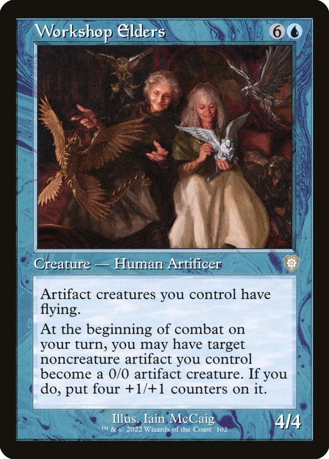 Workshop Elders card front