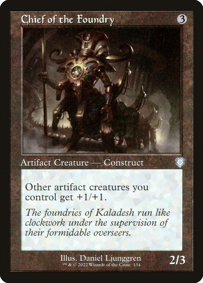 Chief of the Foundry card front
