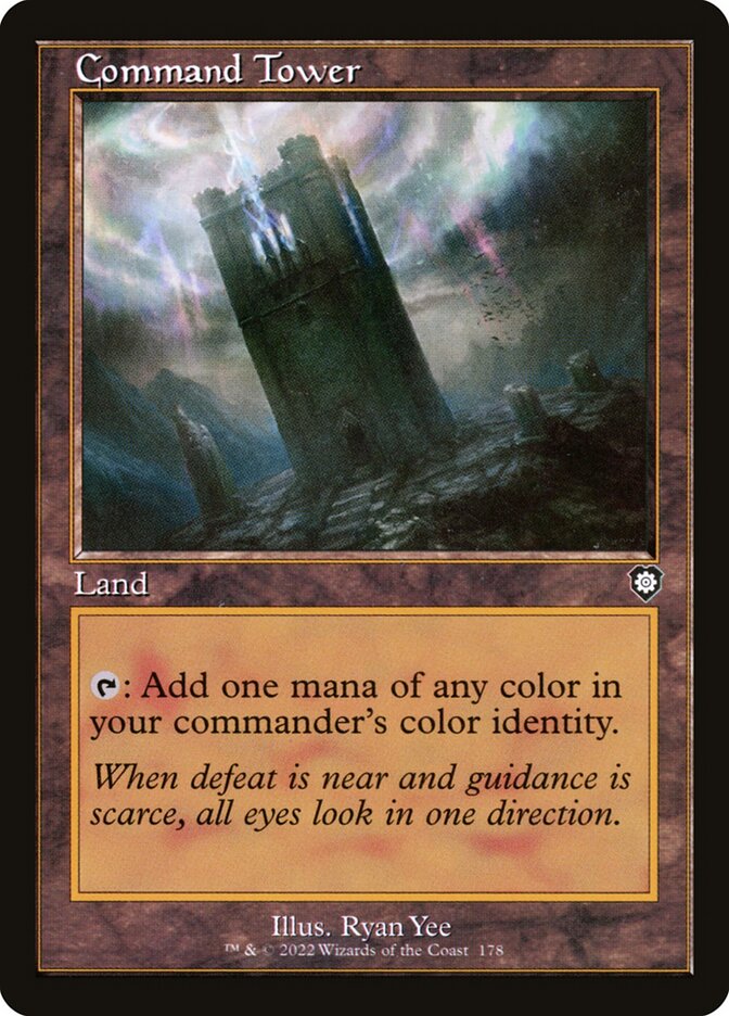 Command Tower card front