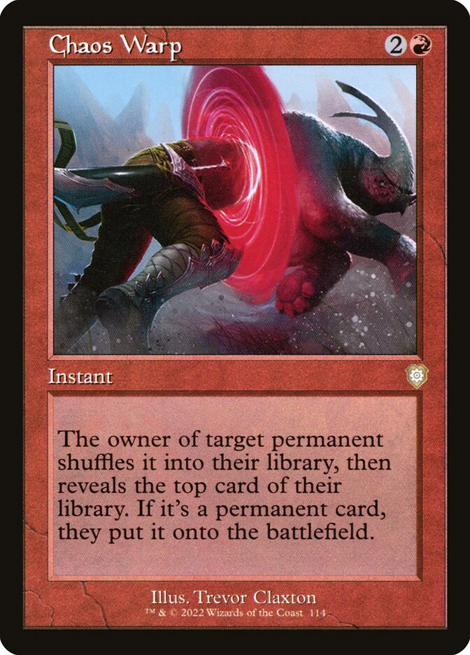 Chaos Warp card front