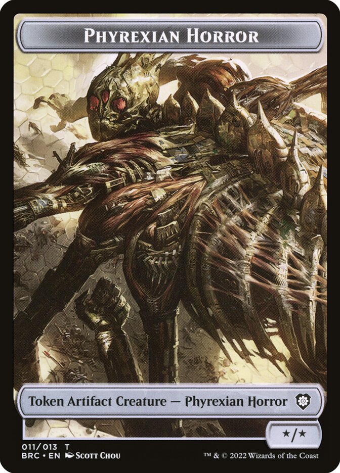 Phyrexian Horror card front