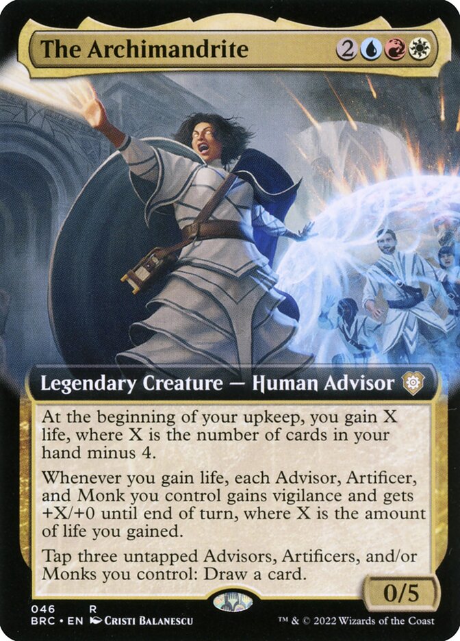 The Archimandrite card front