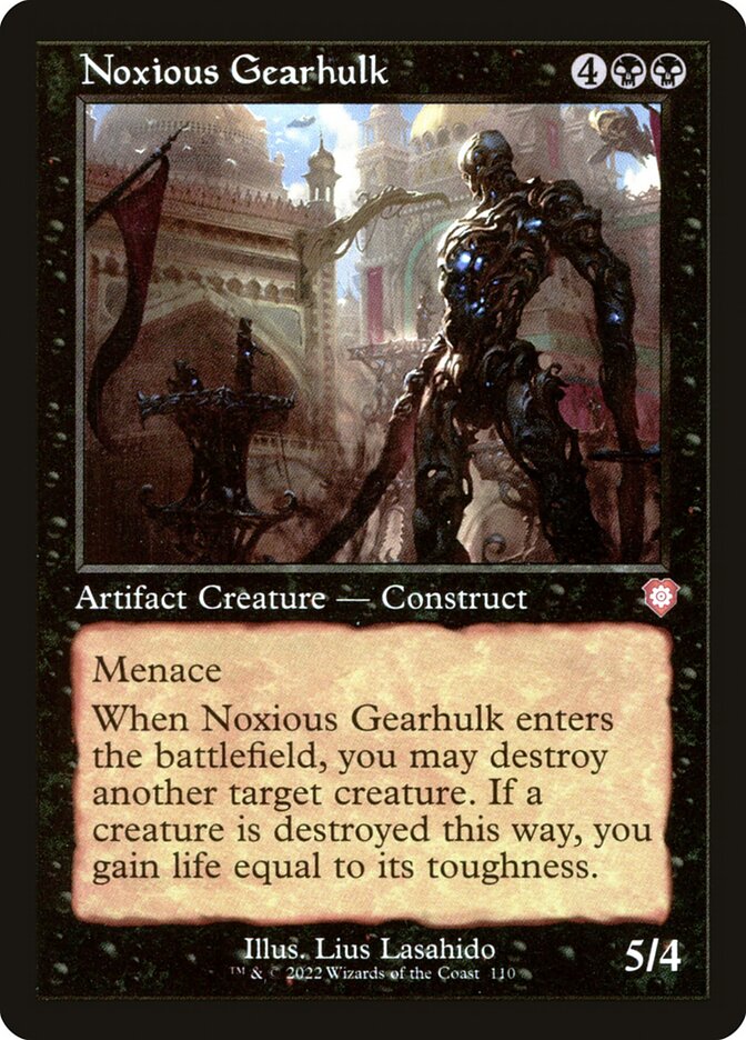 Noxious Gearhulk card front