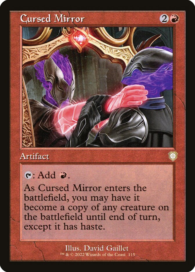 Cursed Mirror card front