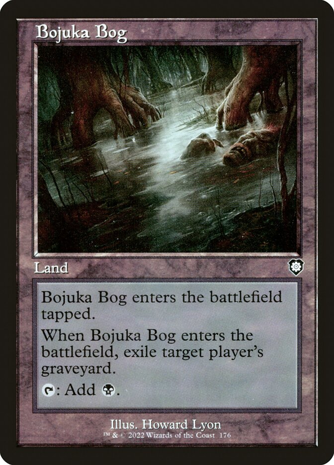 Bojuka Bog card front