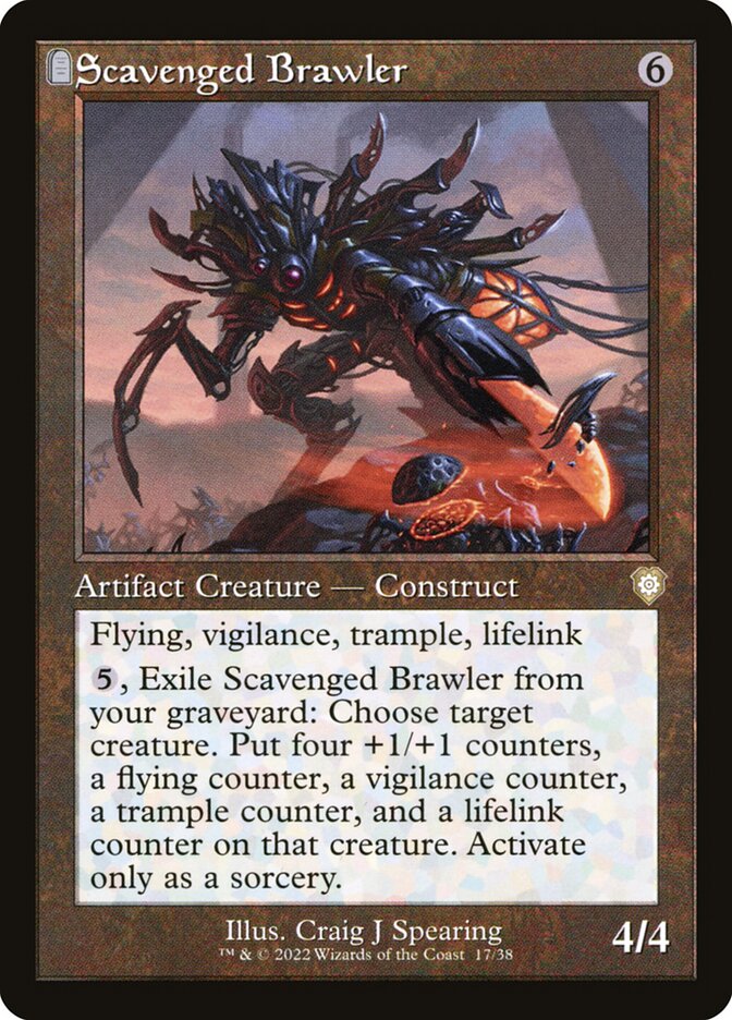 Scavenged Brawler card front