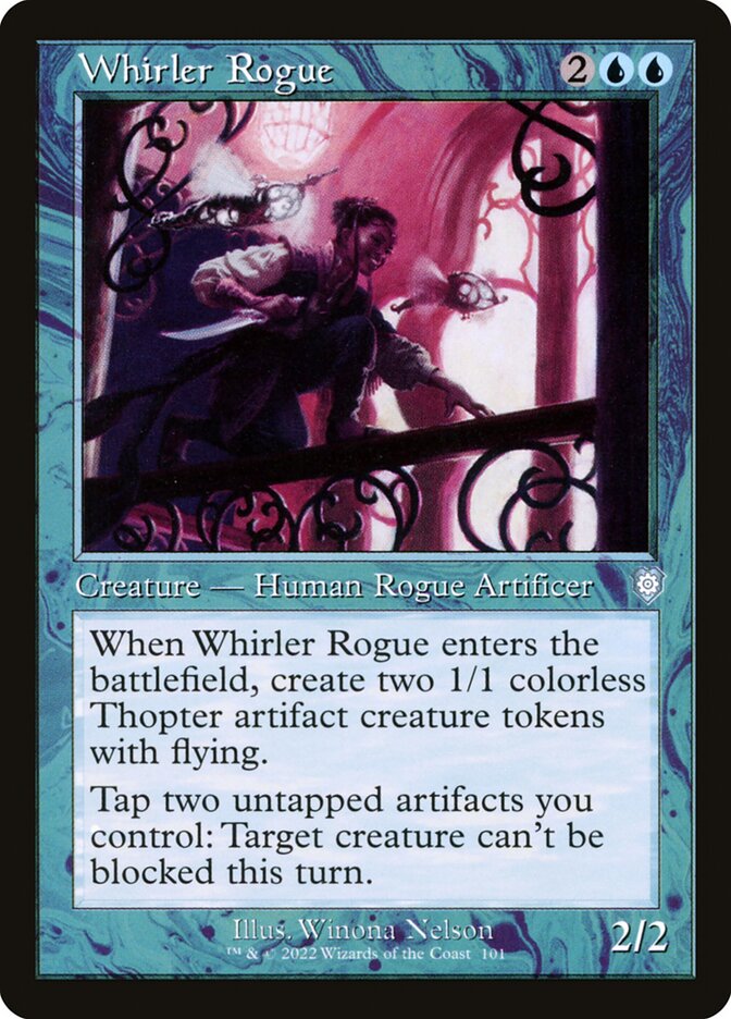 Whirler Rogue card front