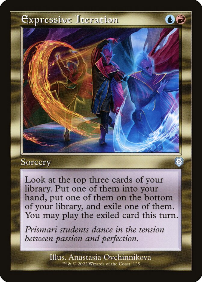 Expressive Iteration card front