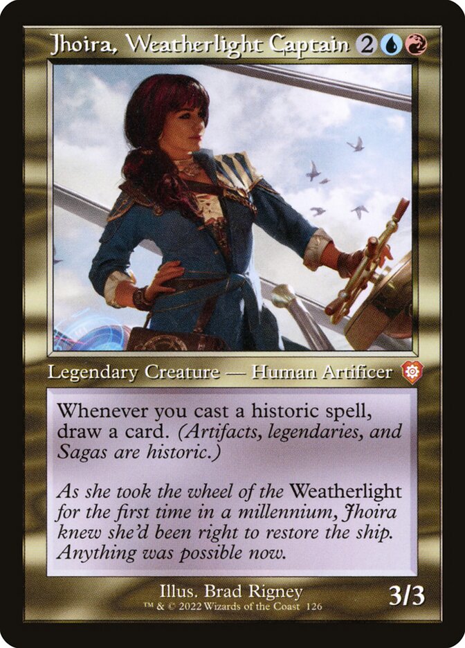 Jhoira, Weatherlight Captain card front