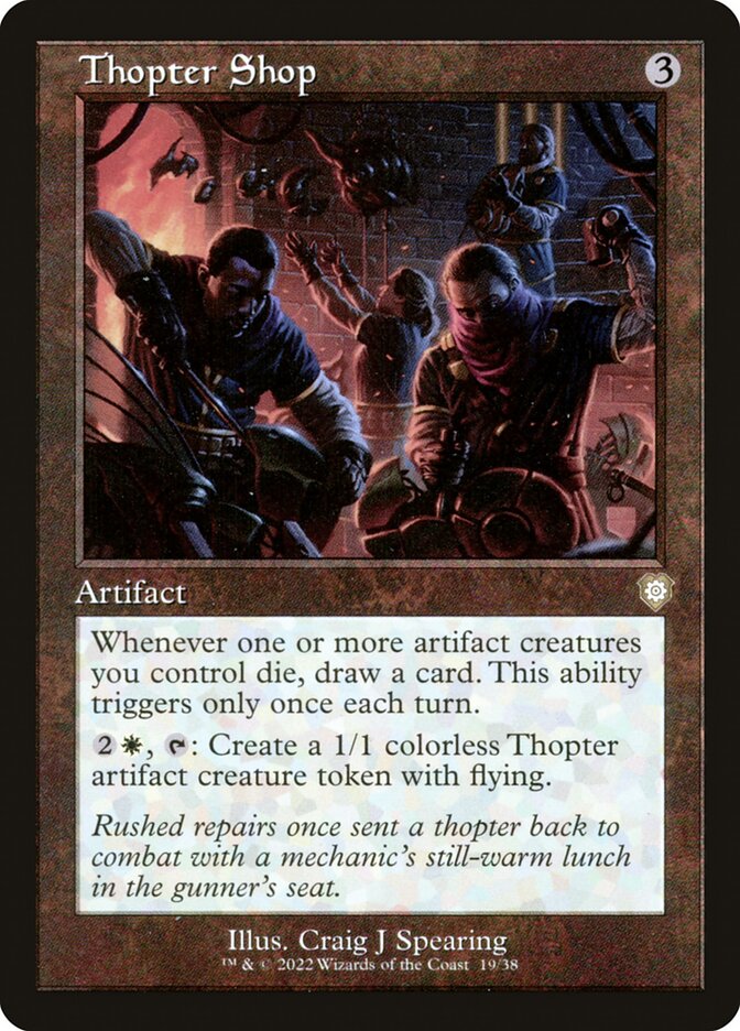 Thopter Shop card front