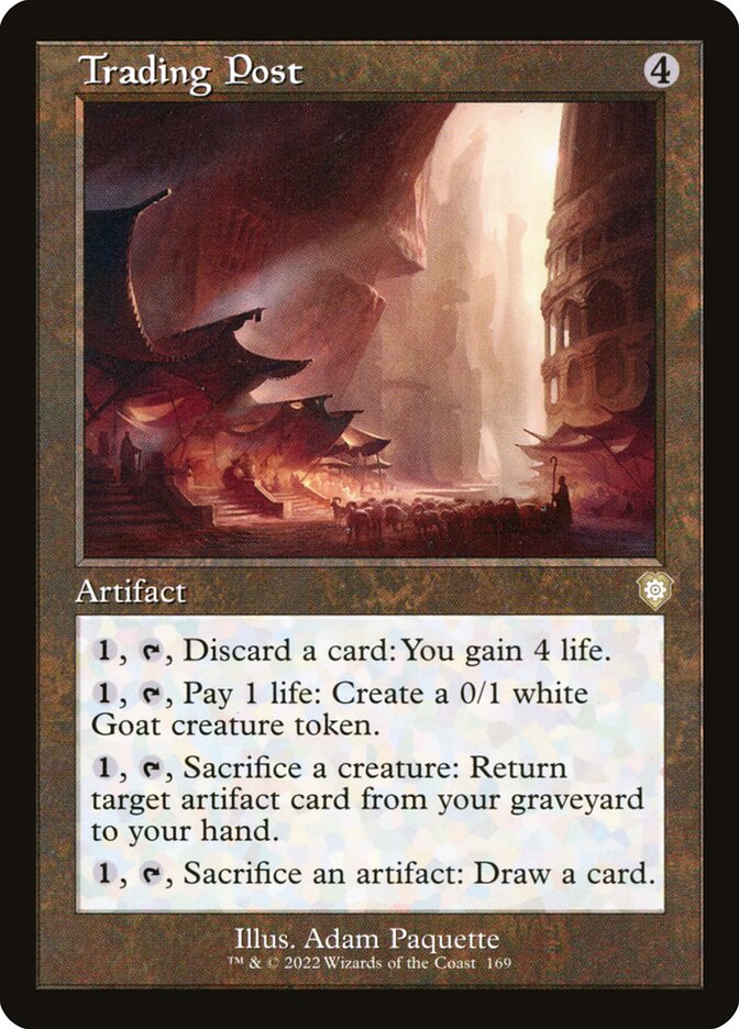 Trading Post card front