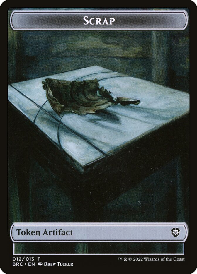 Scrap card front