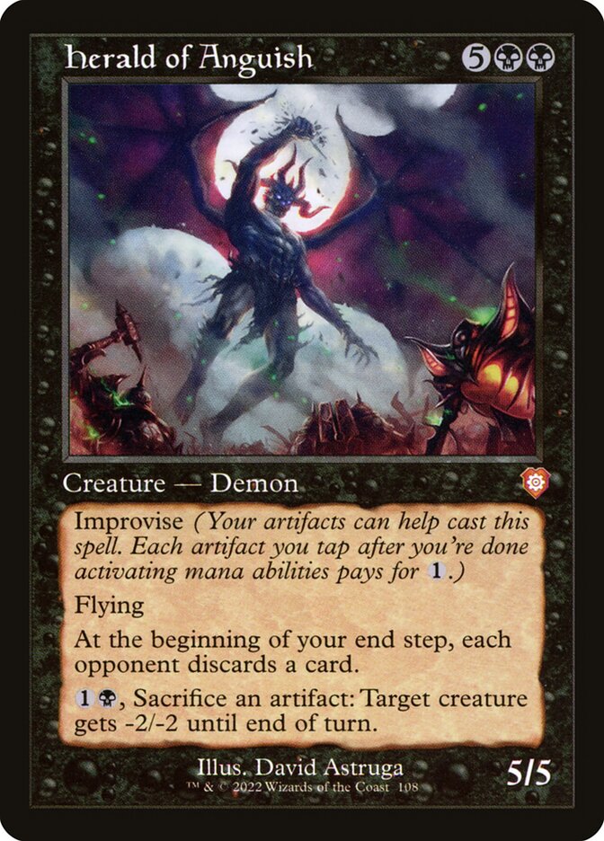 Herald of Anguish card front