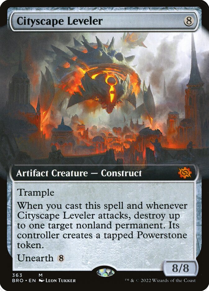 Cityscape Leveler card front