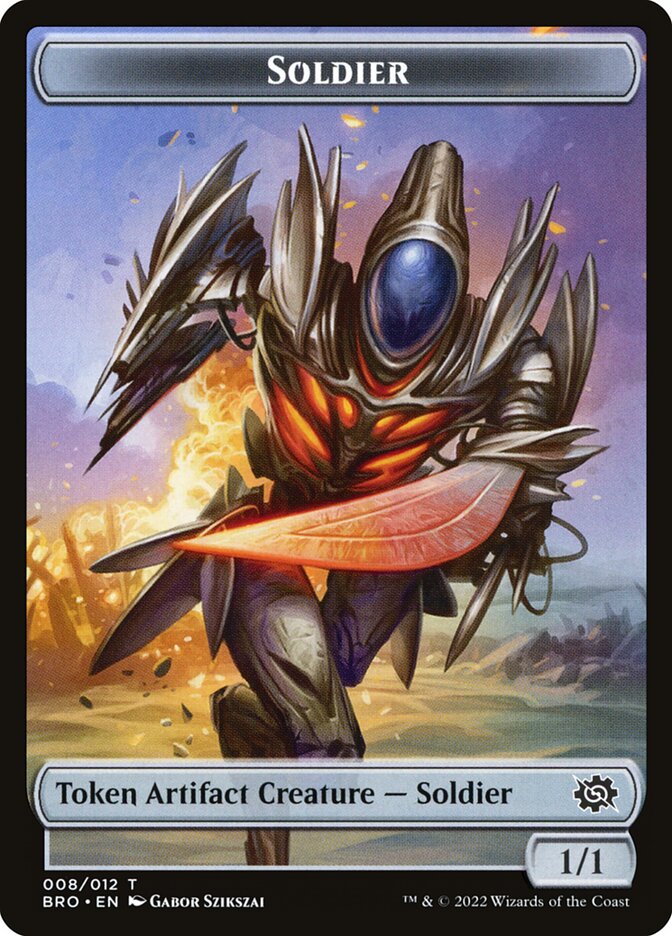 Soldier card front