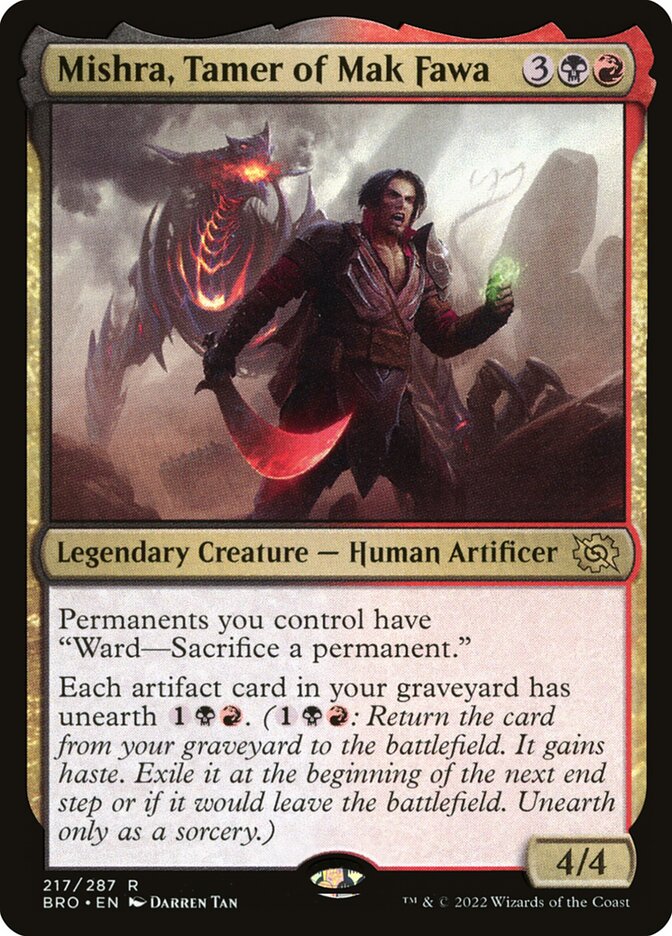 Mishra, Tamer of Mak Fawa card front