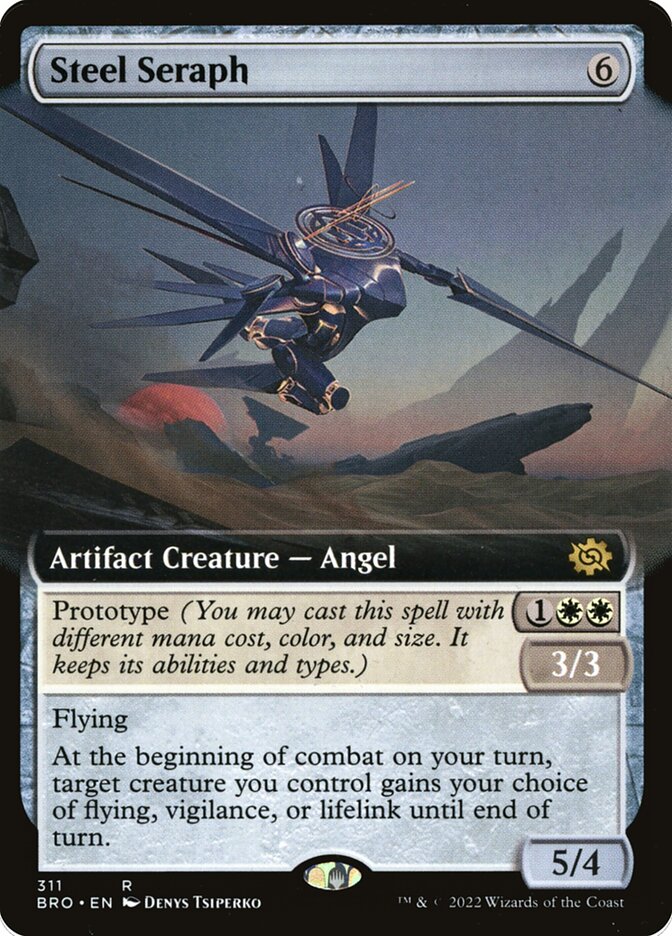 Steel Seraph card front