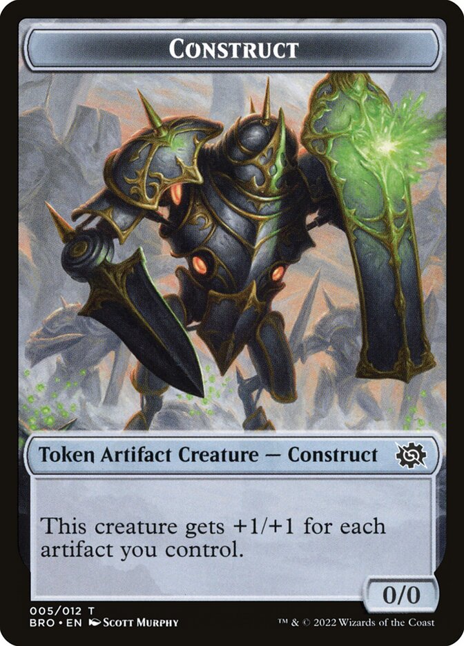 Construct card front