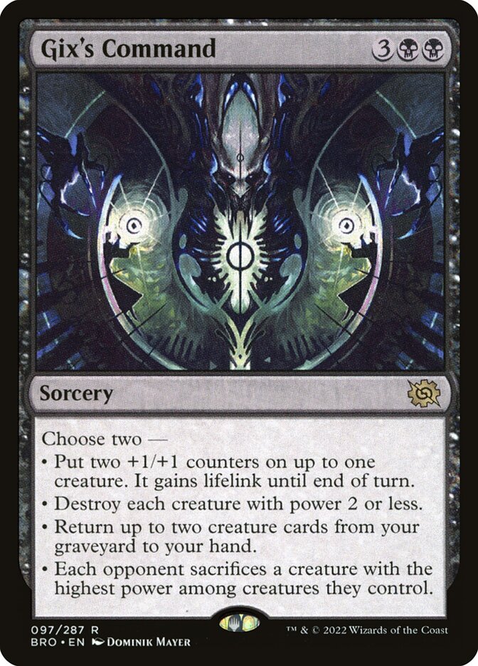 Gix's Command card front