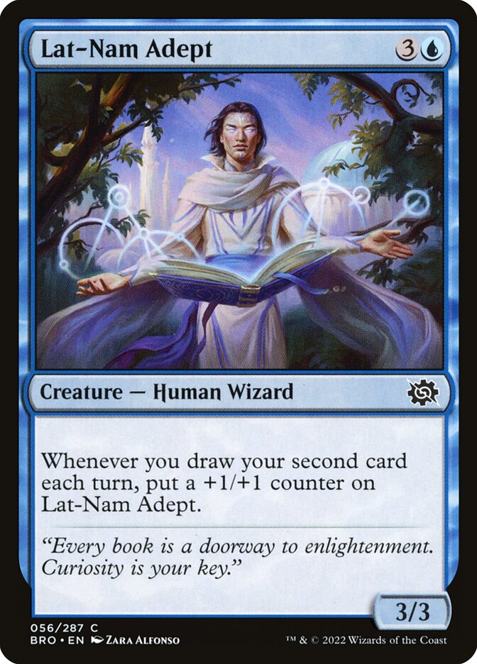 Lat-Nam Adept card front