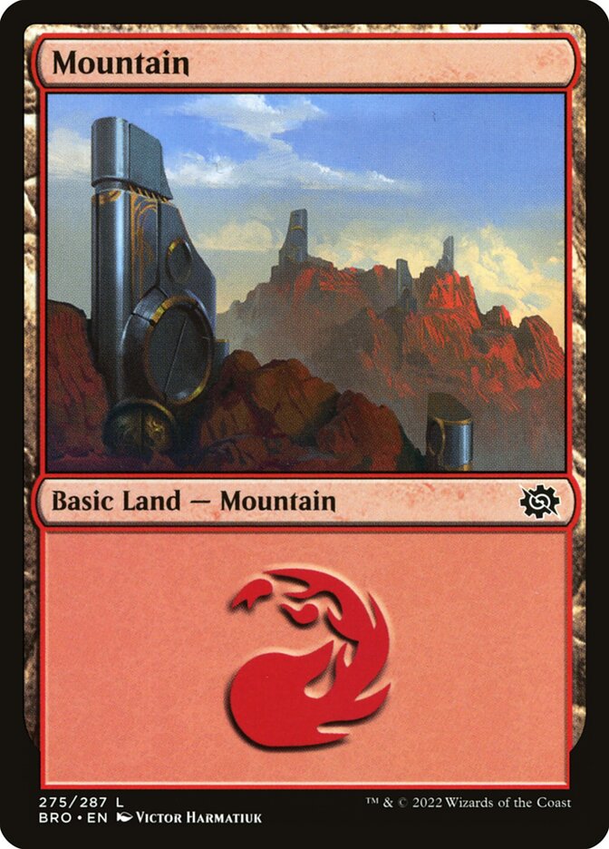 Mountain card front